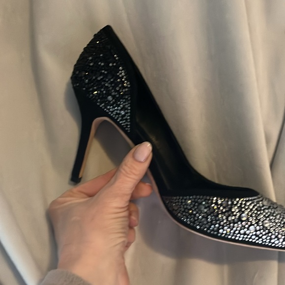 White House black market bling ombré crystal heels - Picture 2 of 13